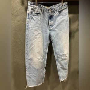 Madewell Curvy Darted Leg Barrel Jean size 30